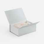 Коробка BICOLOR CASE, белая с серым