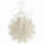 Свеча SNOWFLAME 2, белая, 8 см