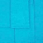 Плед ROMBUS, бирюзовый