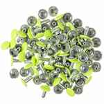 Заклепка RIVET, S, желтый неон