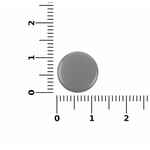 Кнопка CLAVIS, M, серая