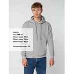 Худи KIRENGA 2.0 HEAVY VER. 2, серый меланж, размер XXL