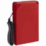 Плоская бутылка для воды FLACON, красная