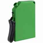 Плоская бутылка для воды FLACON, зеленая