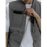 Жилет HARD WORK, серый, размер XS