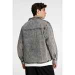 Куртка джинсовая O3, серая, размер XS/S