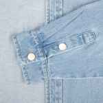 Куртка джинсовая O3, голубая, размер M/L