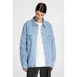 Куртка джинсовая O3, голубая, размер M/L