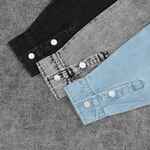 Куртка джинсовая O3, черная, размер XL/XXL