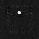 Куртка джинсовая O3, черная, размер XS/S