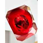 Оформительский шар FINERY, 8 см, глянцевый красный