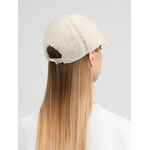 Бейсболка OBLAKO, утепленная, молочно-белая