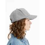 Бейсболка WOOLRIDGE, серый меланж