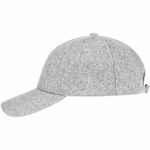Бейсболка WOOLRIDGE, серый меланж