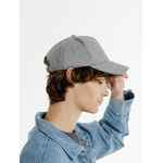 Бейсболка WOOLRIDGE, серый меланж