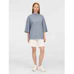 Футболка оверсайз унисекс T9, серая, размер XS/S