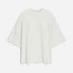 Футболка оверсайз унисекс T9, молочно-белая, размер XS/S