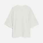 Футболка оверсайз унисекс T9, молочно-белая, размер XS/S