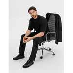 Футболка оверсайз BIG BOSS, черная, размер XS/S