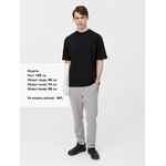 Футболка оверсайз унисекс SIDELINE, черная, размер XS/S