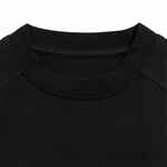 Футболка оверсайз унисекс SIDELINE, черная, размер XS/S