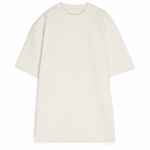 Футболка оверсайз унисекс SIDELINE, молочно-белая, размер XS/S