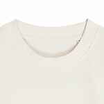 Футболка оверсайз унисекс SIDELINE, молочно-белая, размер XS/S