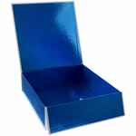 Коробка складная GALLANT, L, белая с синим