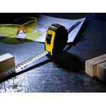 Рулетка MITTARI с магнитным наконечником, 5 м, желтая