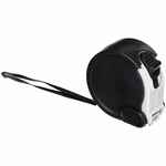 Рулетка METER PLAN, 3 м, черная с белым