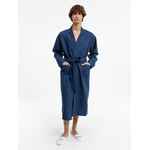 Халат вафельный KIMONO, темно-синий, размер XL/XXL