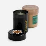 Ароматическая свеча FLIKKA, сосна и кипарис, бежевая