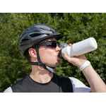 Бутылка для велосипеда BIKESCAPE, белая с черным