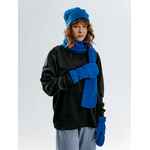 Шарф FLEECY, ярко-синий