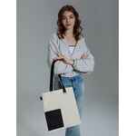 Шопер ONLOOK, неокрашенный с черным