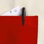 Шопер ONLOOK, неокрашенный с красным