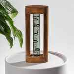 Термометр «Галилей» в деревянном корпусе, серый