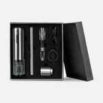 Винный набор VERITAS, черный с серебристым