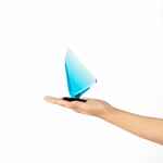 Стела CRISTALLINO, голубая