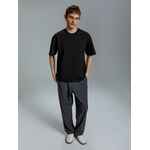 Футболка оверсайз KANGAS, черная, XS/S