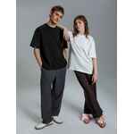 Футболка оверсайз KANGAS, черная, XS/S