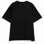 Футболка оверсайз KANGAS, черная, XS/S