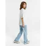 Джемпер с коротким рукавом SILUETTI VOLUMICA, молочно-белый, размер M/L