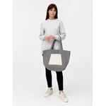 Шопер SHOPHOP, серый с неокрашенным