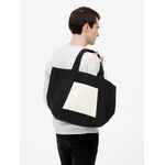 Шопер SHOPHOP, черный с неокрашенным