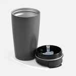 Термостакан с двумя поильниками DUETTA, серый