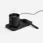 Беспроводное зарядное устройство с подогревом кружки HOT TASK, черное