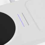 Беспроводное зарядное устройство с подогревом кружки HOT TASK, белое