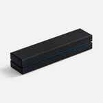 Футляр NASTRO для 1 ручки, черный с синим