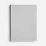 Блокнот FLEX SHALL VER.2, серебристый